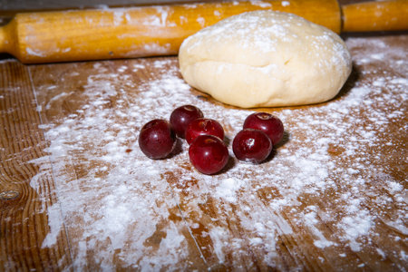 Food, dessert, kitchen, dough, sculpting, cook, cooking.の写真素材