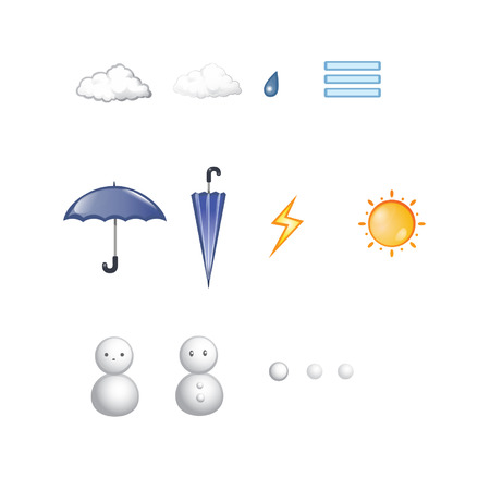 Weather Iconsのイラスト素材