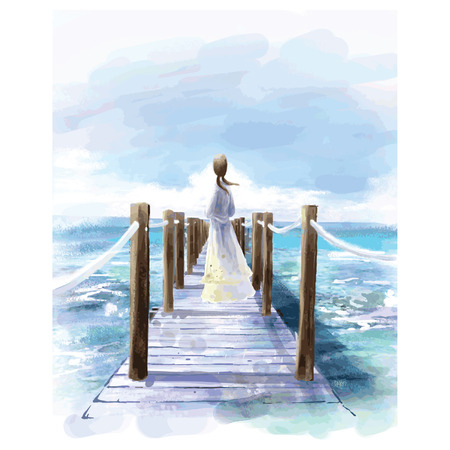 Watercolorのイラスト素材