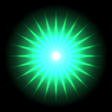 Lens flare vector background のイラスト素材
