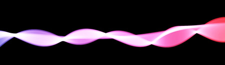 Abstract color wave design element Vector 7