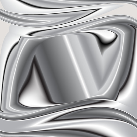 grey background vector overlap dimension 3d graphic metal color  Vector 2のイラスト素材