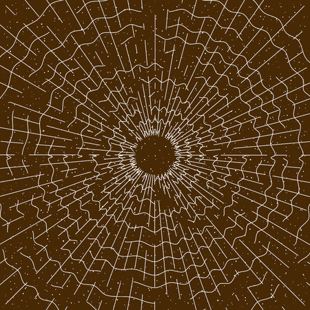 Vector vintage bursting rays - design elements for your design. Great for retro style projects illustration 5のイラスト素材