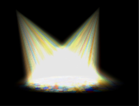 vector concert lighting against a dark background illustration 3のイラスト素材