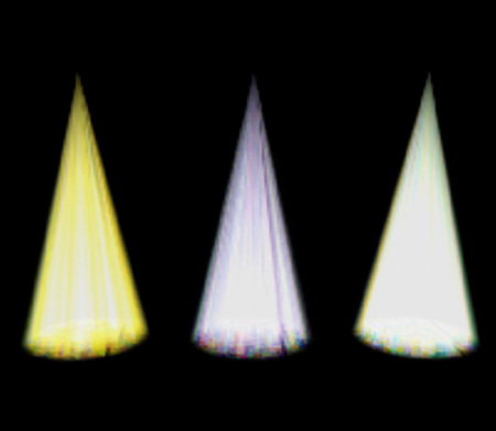 Spotlight isolated vector. Scene illumination. Bright lighting with spotlights. Light Effects. Vector spotlight. 5のイラスト素材