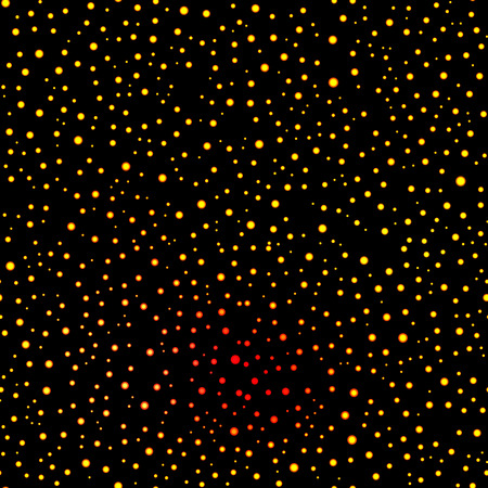 seamless vector Realistic image of the night sky with stars and galaxies.のイラスト素材