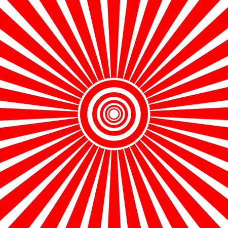 Vector Flat Red sun sunrise sunset 2のイラスト素材
