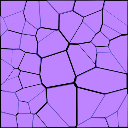 Vector Abstract color fraclat voronoi futuristic background.のイラスト素材