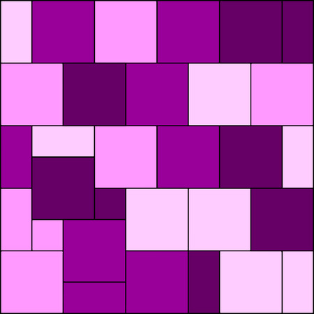 pattern with decorative geometric and abstract elements.