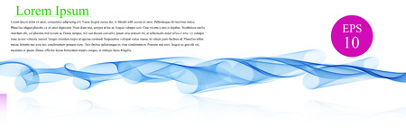 Spectrum waves color. Abstract wavy vector background, colored waved lines for brochure, website, flyer design. Waves line with simple textのイラスト素材