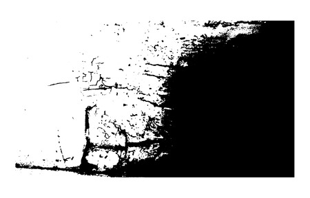 Grunge black and white vector texture.のイラスト素材