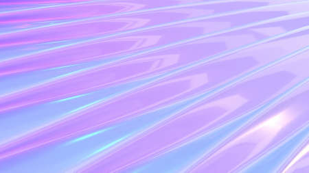 Wave hypnotic in 3d style Abstract fluid liquid surface flow background 3d render