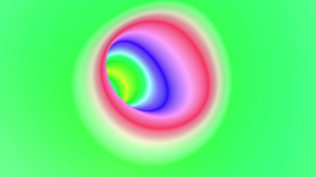 Color trend tunnel psychedelic hypnosis 3d renderの写真素材