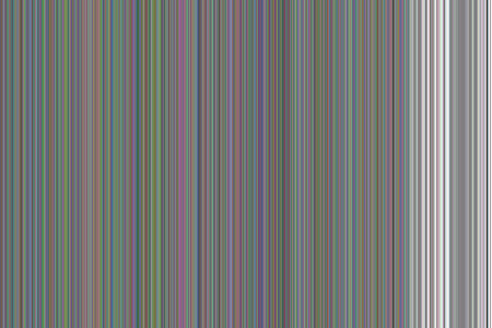 glitchy damaged digital image turned into set of vertical lines of random colorの写真素材