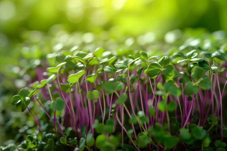 Microgreens sprouts - healthy and freshの素材