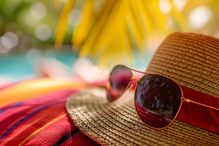 Tropical Paradise, Beach Gear Beckons for Leisureの素材