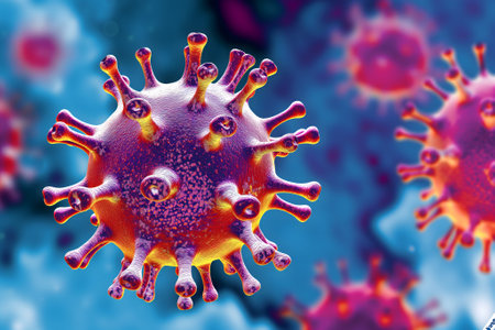 disease X conceptual composition for new pandemic topicの素材