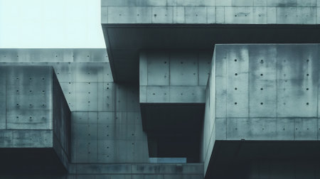 Neo brutalism architecture backgroundの素材