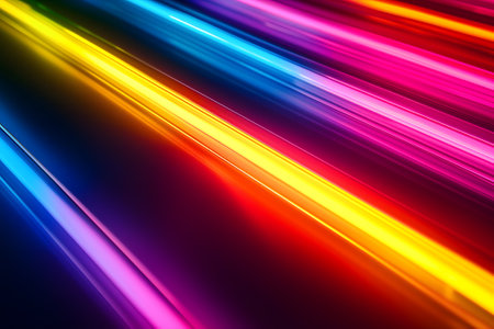 colorful diagonal rays wallpaper and backgroundの素材