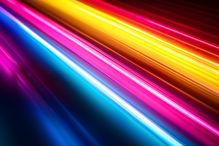 colorful diagonal rays wallpaper and backgroundの素材