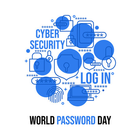 World password dayのイラスト素材