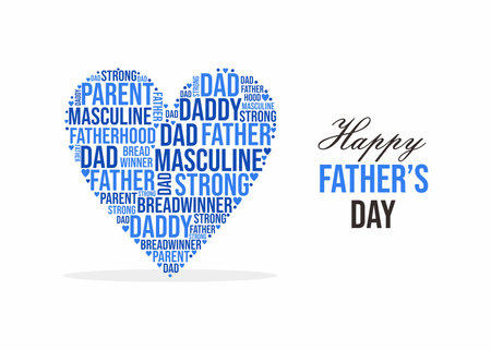 Happy father's dayのイラスト素材