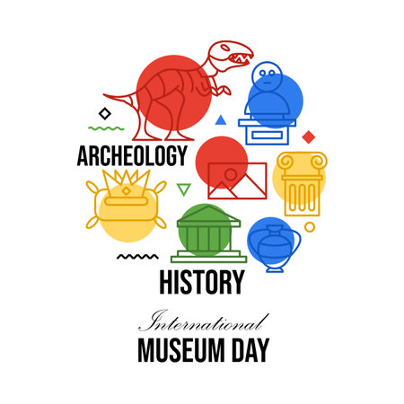 International museum dayのイラスト素材
