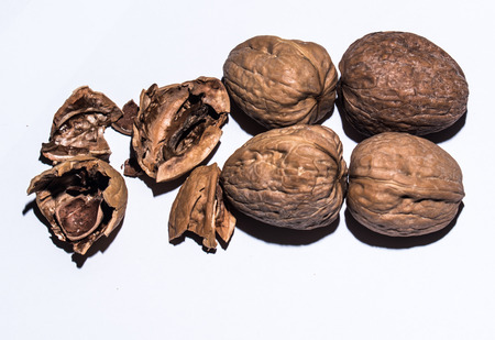 Group of walnuts