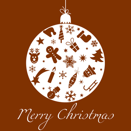 abstract christmas backgroundのイラスト素材