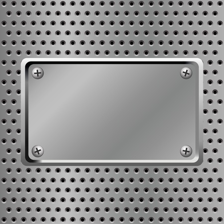 metal plate steel backgroundのイラスト素材