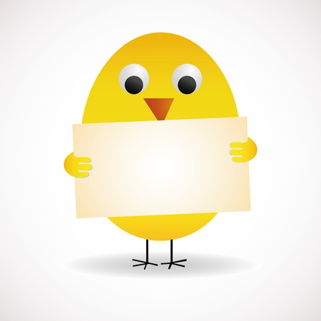 Easter chickのイラスト素材