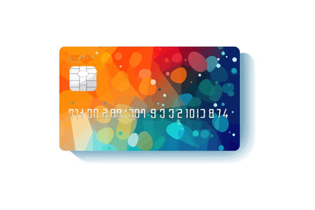 Credit card. Vector illustration design.のイラスト素材