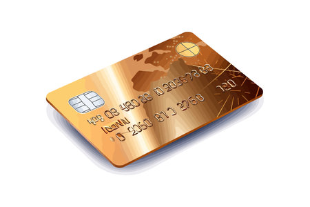 Credit card. Vector illustration design.のイラスト素材
