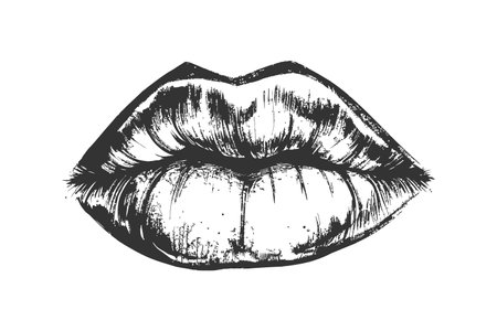 Lips. Vector illustration design.のイラスト素材