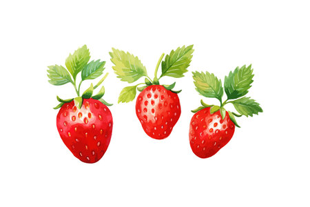 Strawberry icon. Vector illustration design.のイラスト素材