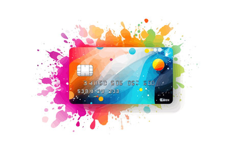 Credit card. Vector illustration design.のイラスト素材
