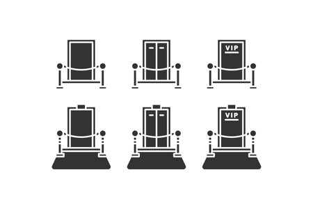 VIP room icon. Vector illustration design.のイラスト素材