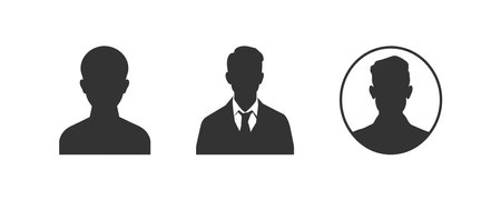 User icon set. Vector illustration design.のイラスト素材