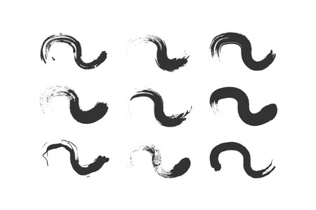 Wave brush line icon. Vector illustration design.のイラスト素材