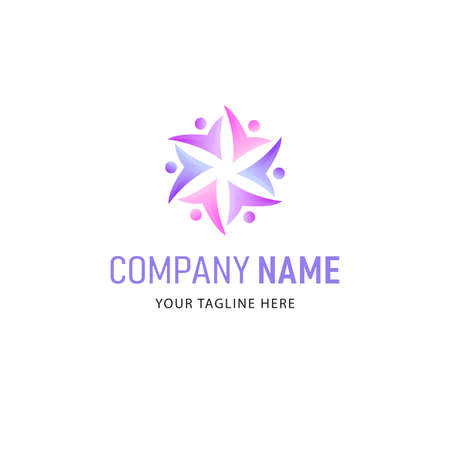 Colorful Design Abstract And Gradient Styleのイラスト素材