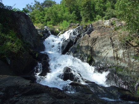 Khlong nam lai waterfallの写真素材