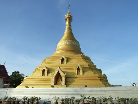 praboromatad nakornchum templeの写真素材