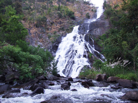 Toadum waterfallの写真素材