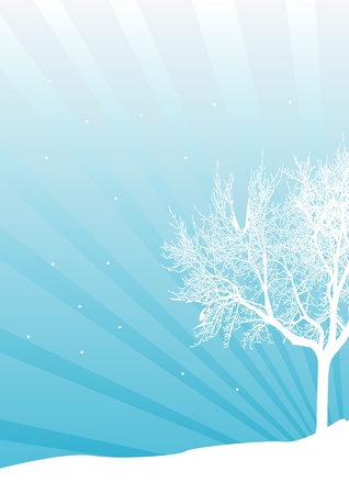 Winter background.のイラスト素材