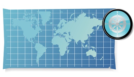 world map backgroundのイラスト素材