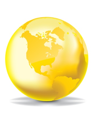 Globe of the Worldのイラスト素材