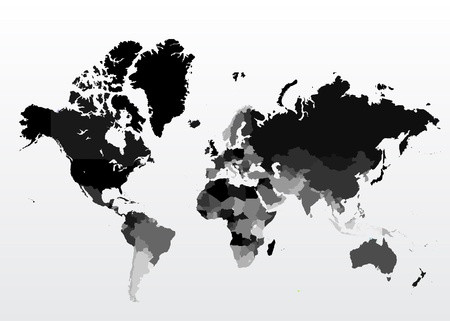 World map のイラスト素材