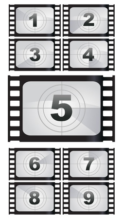 film strip のイラスト素材