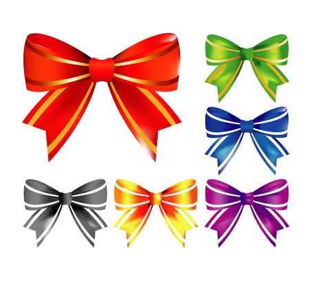 vector bowsのイラスト素材