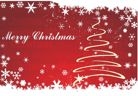 chirstmas backgroundのイラスト素材